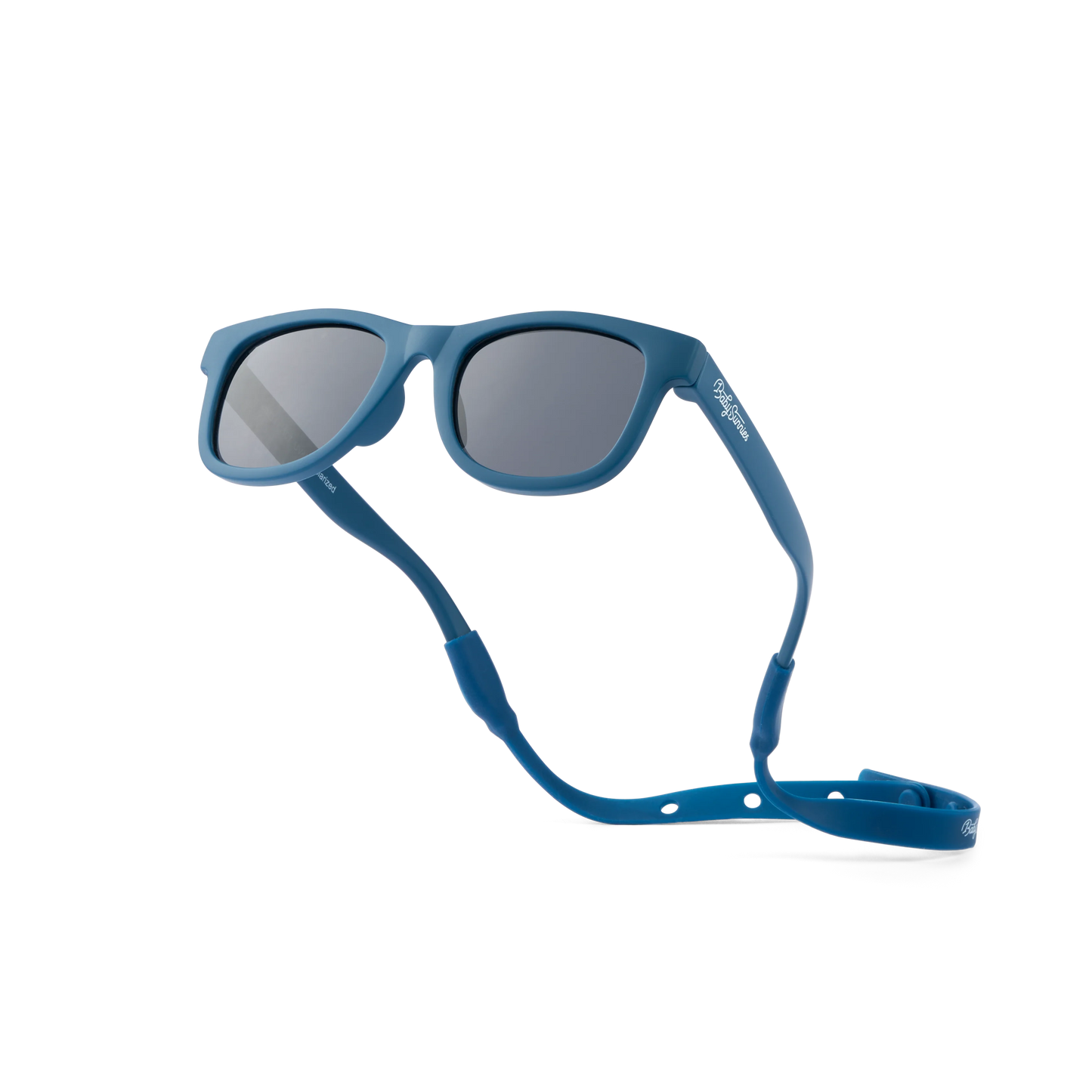 Polarized w Strap 0-24 Mos. Navy Blue