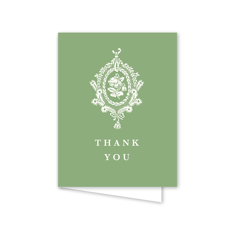 Sage Thank You Card Set