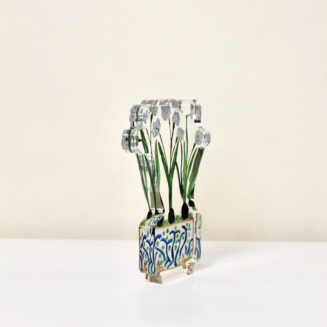 Paperwhites Acrylic Art Block