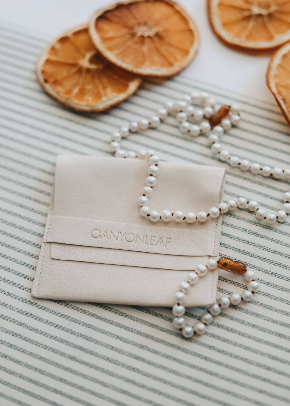 Pure Gemstone + Pearl || Necklace: 16"