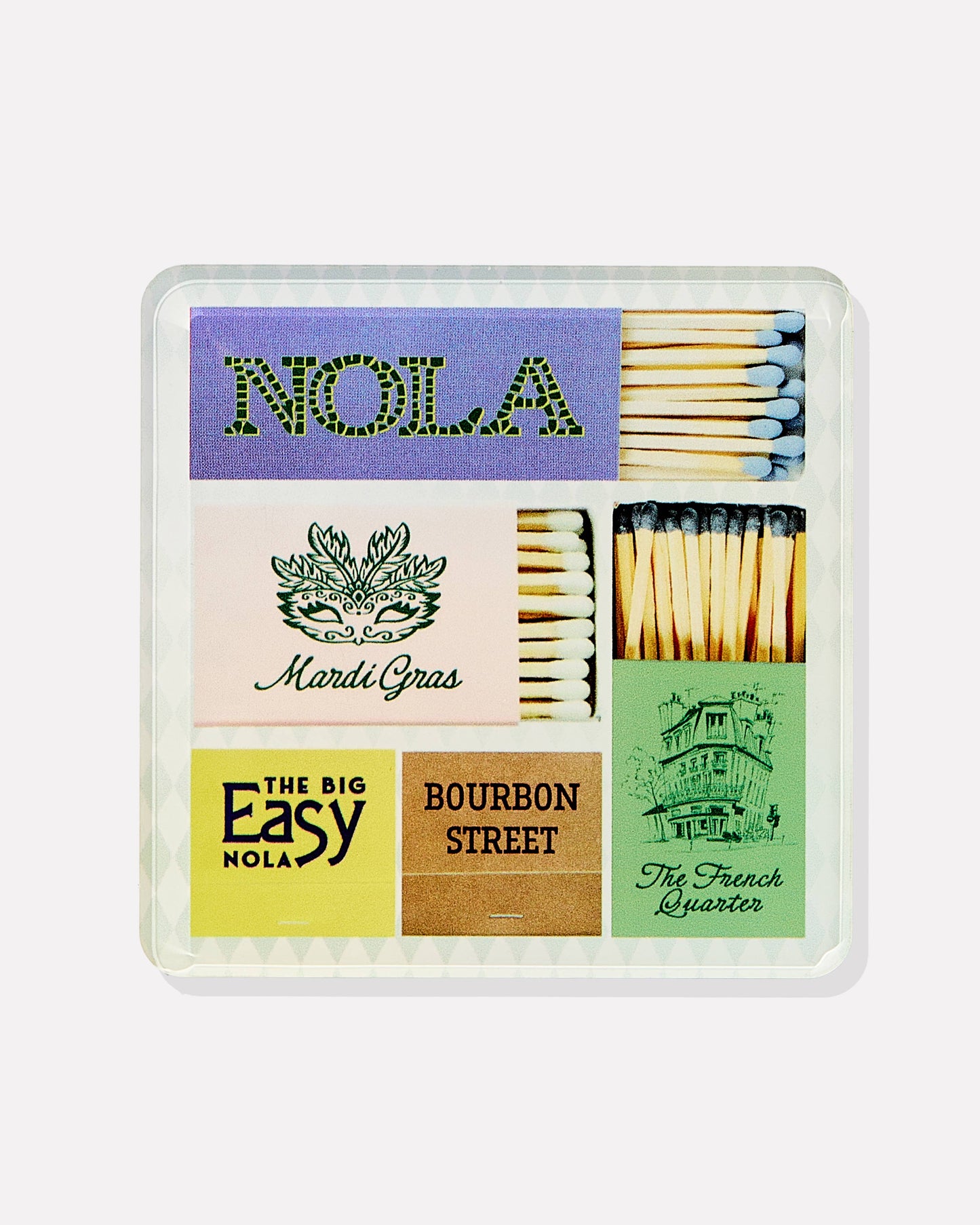 NOLA Matchbook Coaster