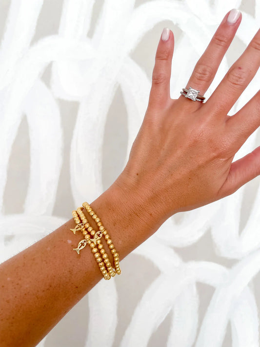 Ichthys Gold Bracelet
