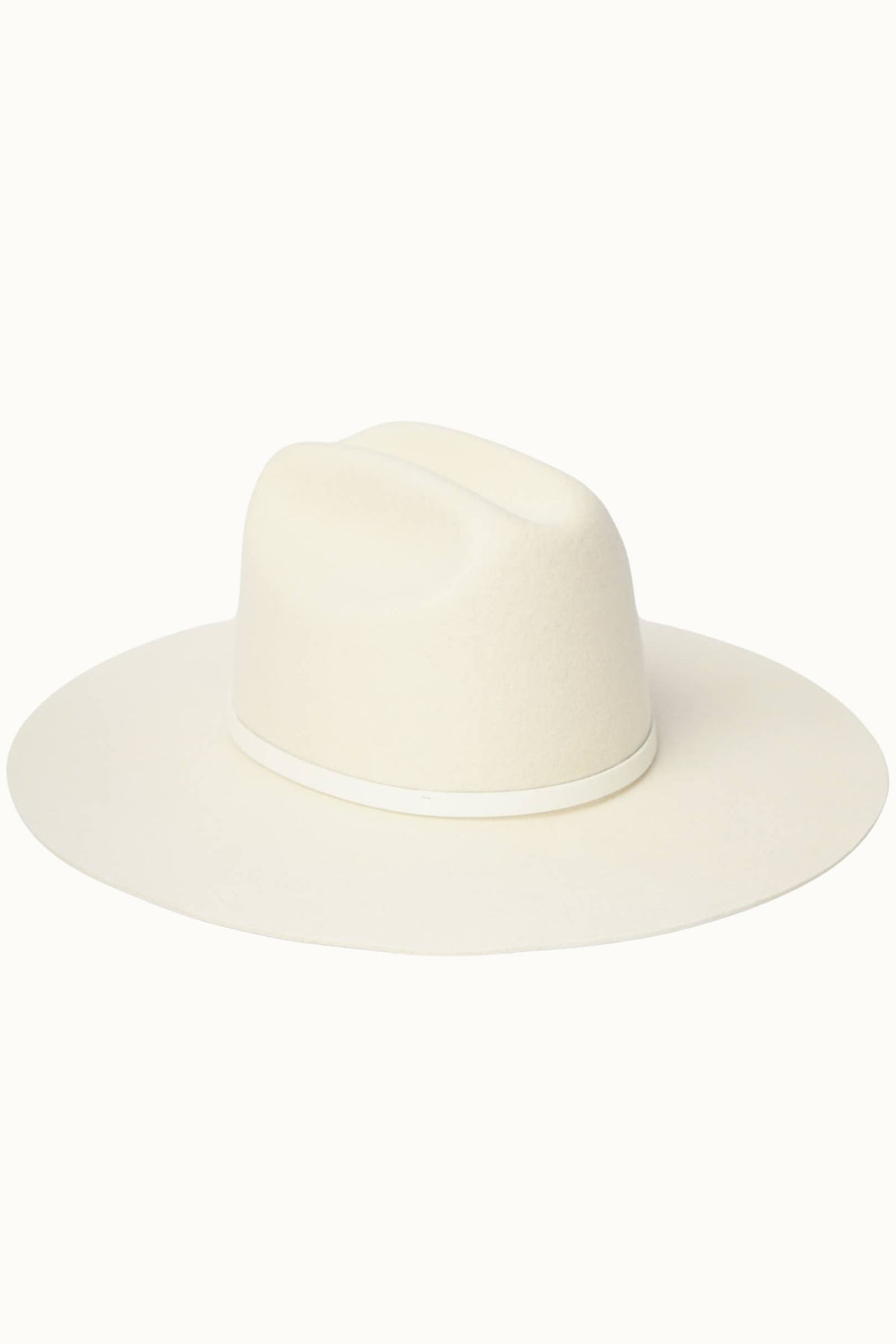 JORDYN -Wool Hat, Adjustable: Ivory