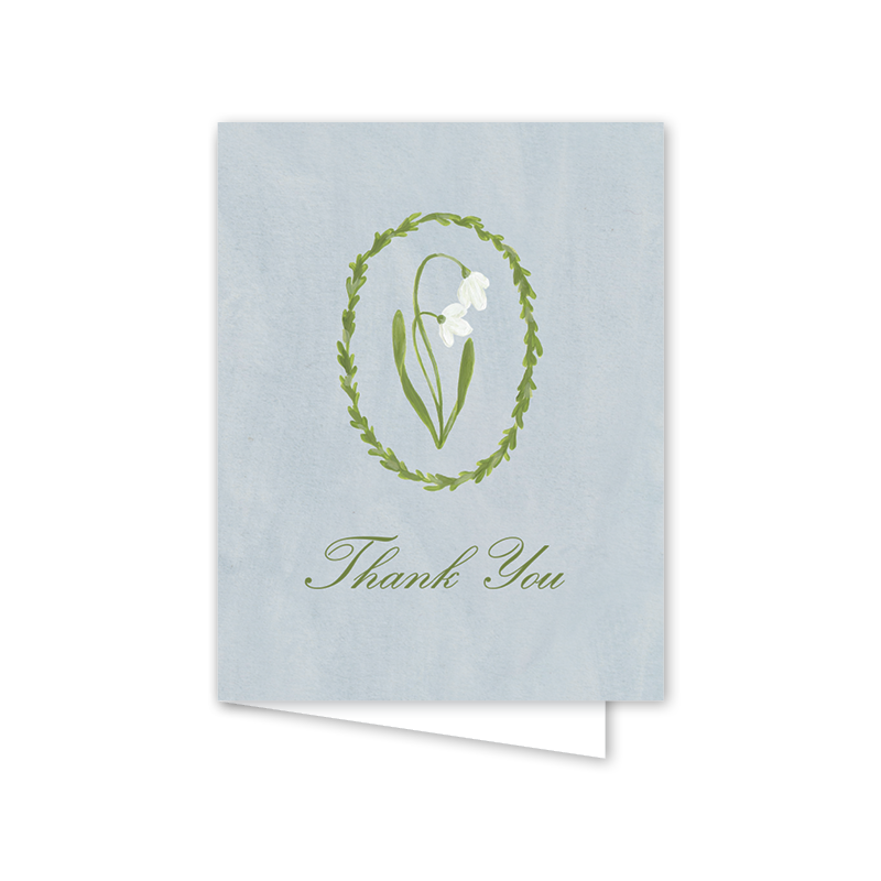 Meadow Blue Thank You Card Set