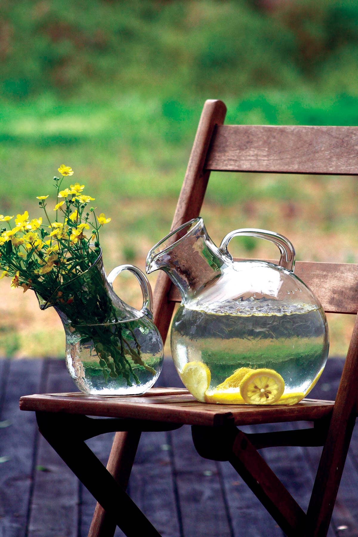 Tilted Pitcher