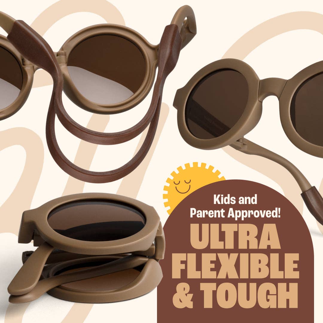 Polarized Foldable 3-8 Years - Brown
