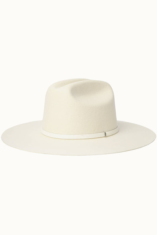 JORDYN -Wool Hat, Adjustable: Ivory