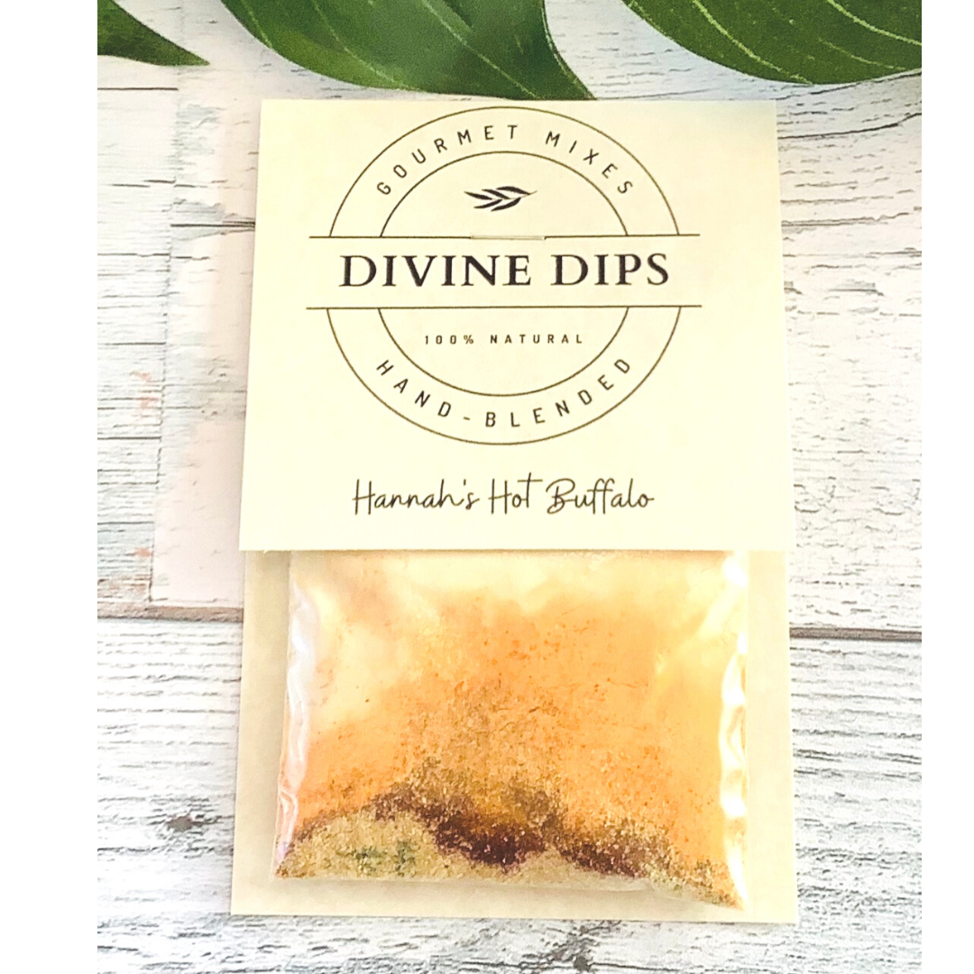 Hannah’s Hot Buffalo Seasoning Dip Mix & Cheese ball : Private Label