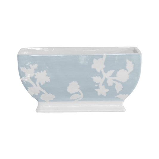 Chinoiserie Dreams Planter: Hydrangea Light Blue