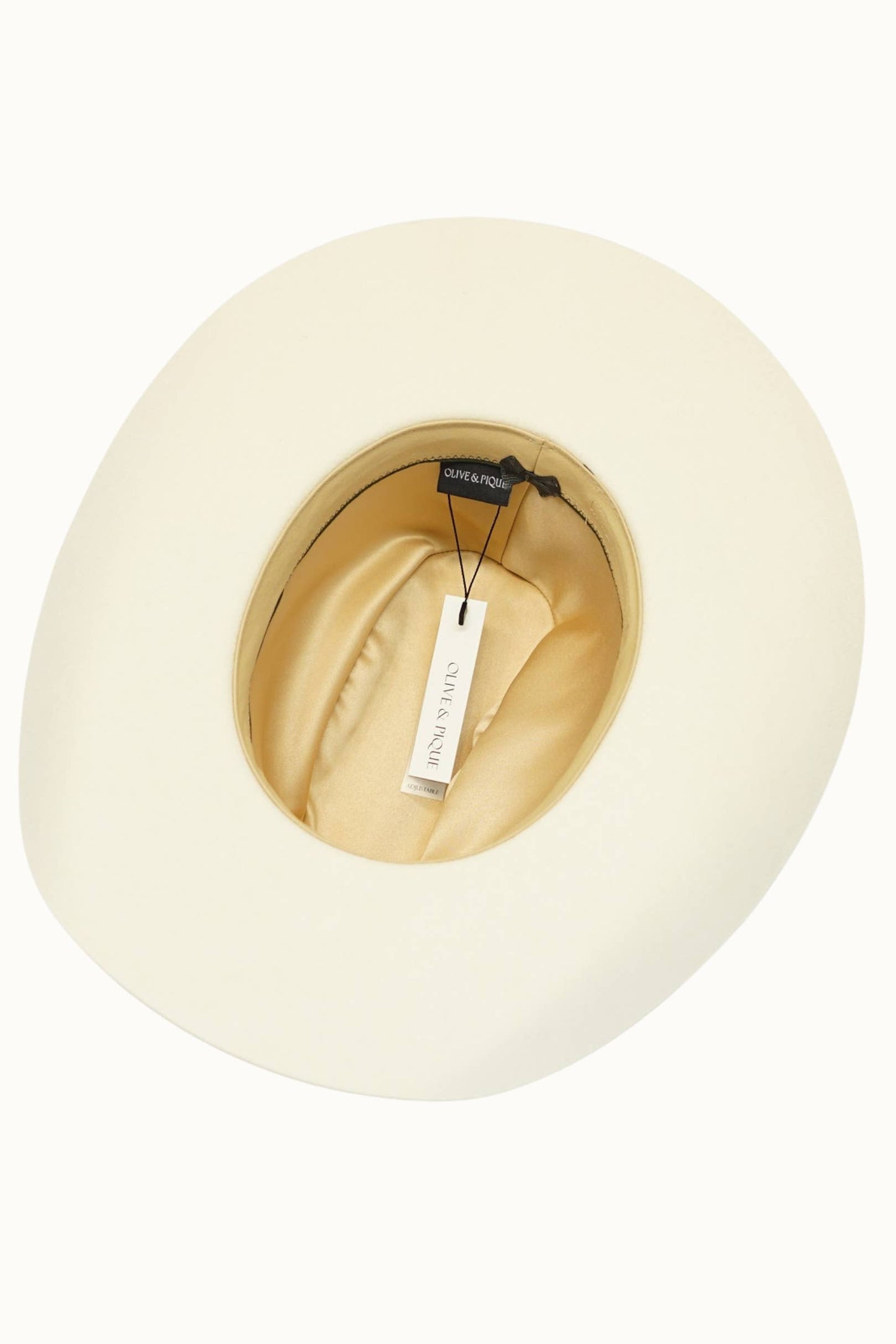 JASPER -  Wool Hat, Adjustable: Ivory
