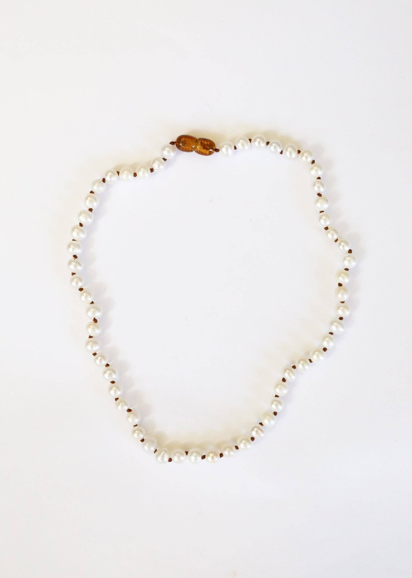 Pure Gemstone + Pearl || Necklace: 16"
