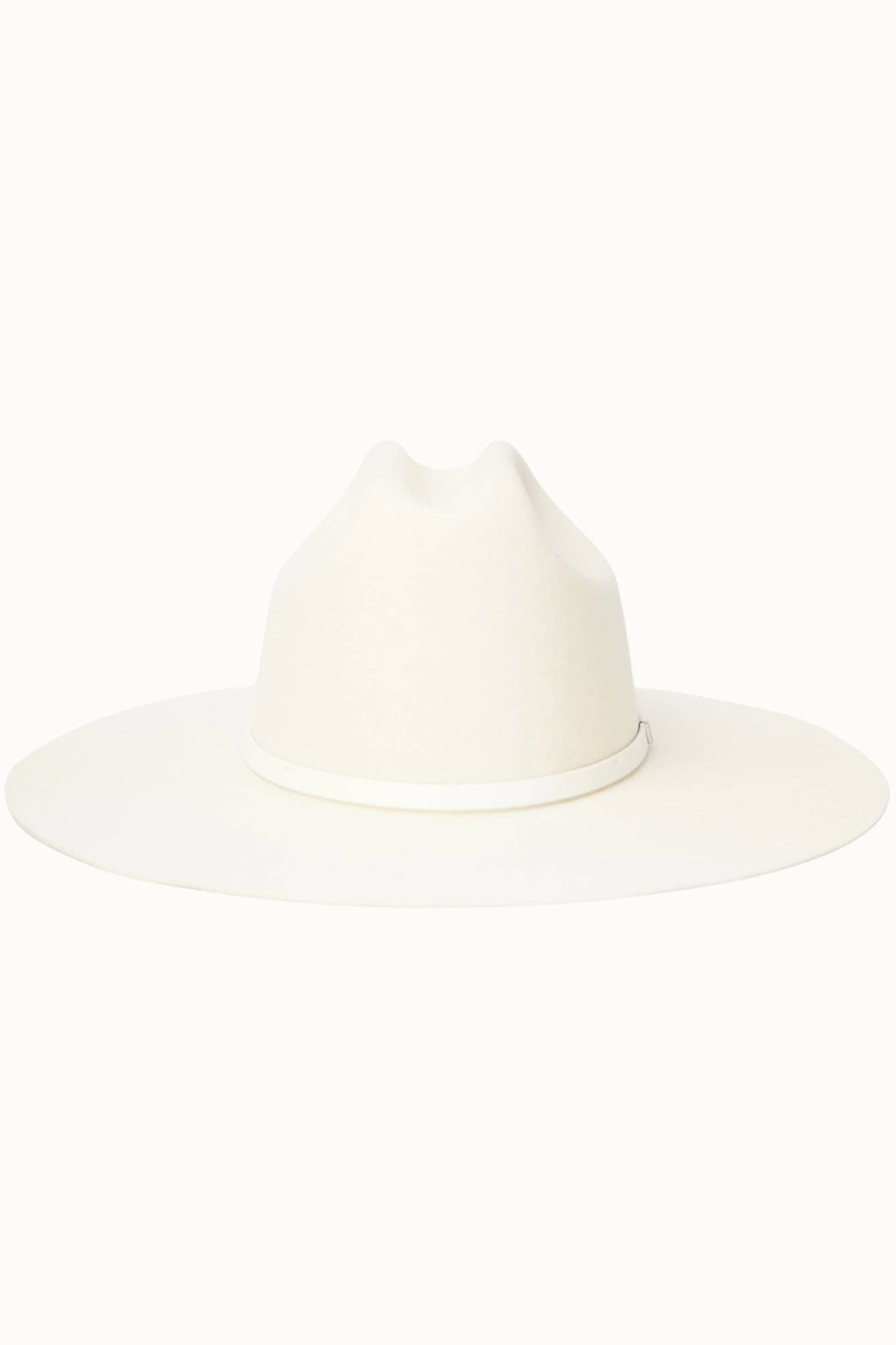 JORDYN -Wool Hat, Adjustable: Ivory