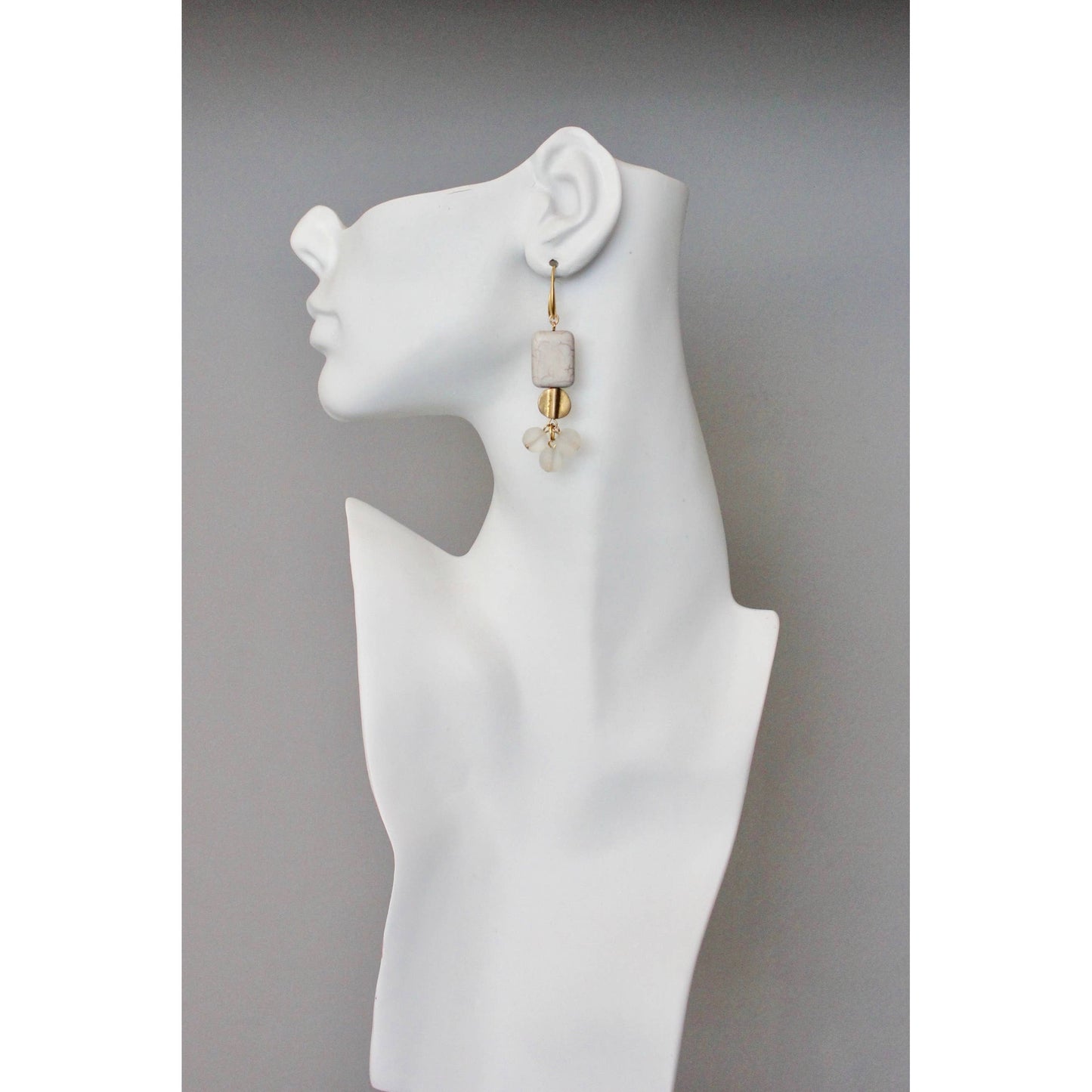 Isle cluster earrings
