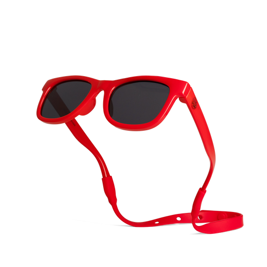 Polarized w Strap 0-24 Mos. Red