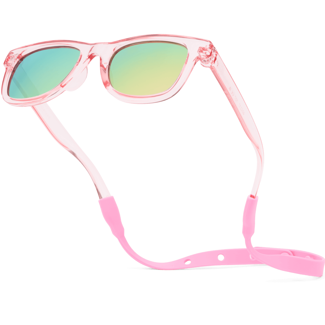 Polarized w Strap 0-24 Mos. Clear Pink