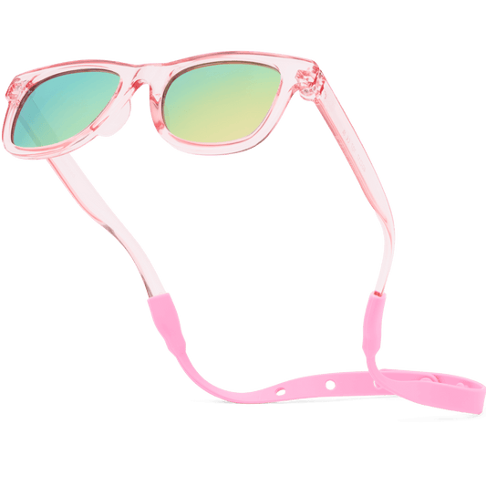 Polarized w Strap 0-24 Mos. Clear Pink