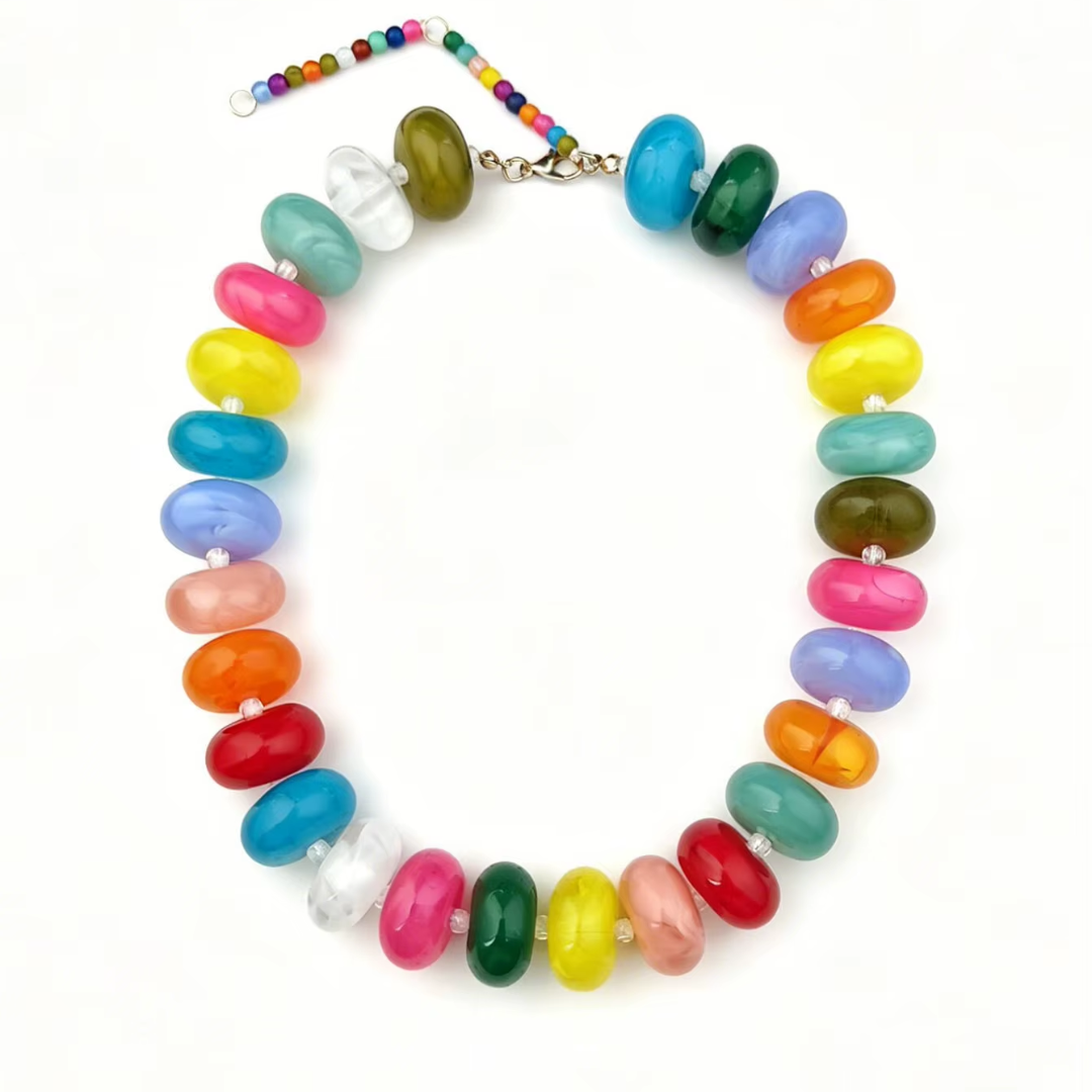 Bentley Necklace: Red