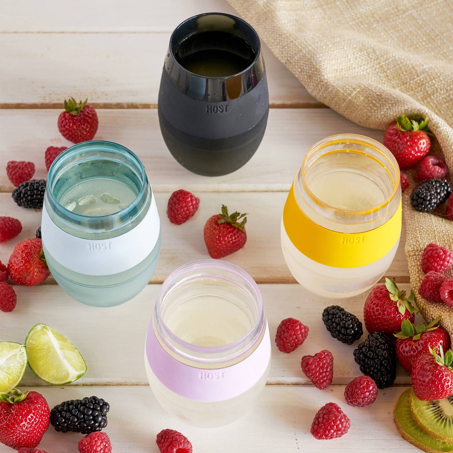 HOST Blue Wine Cup
