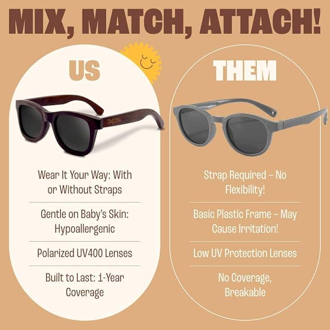 Bamboo Polarized 3-8 Years