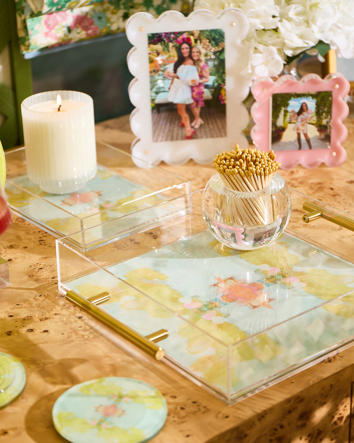 Daylight's Kiss Large Tray | Laura Park