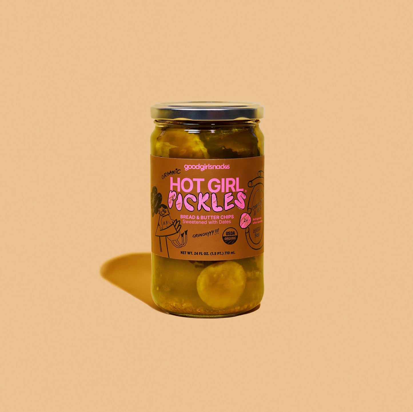 HOT GIRL PICKLES - Bread & Butter Chips