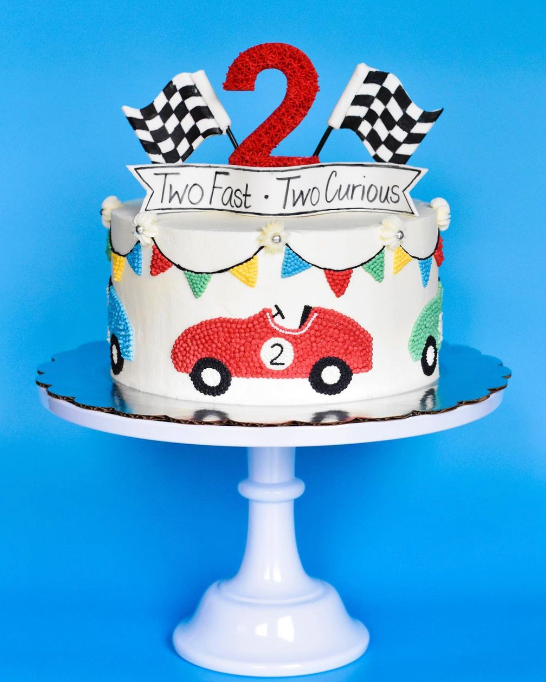 White Melamine Cake Stand