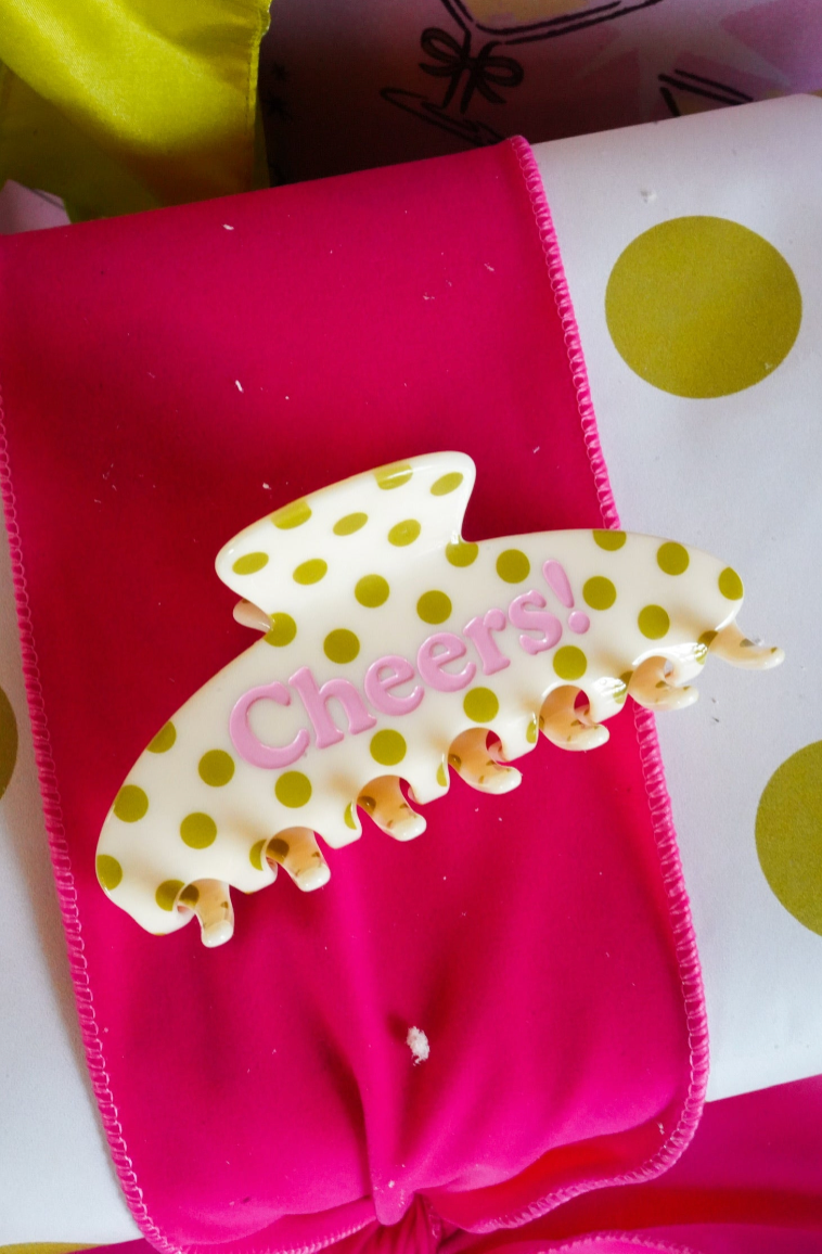 Hair Clips: Cheers!