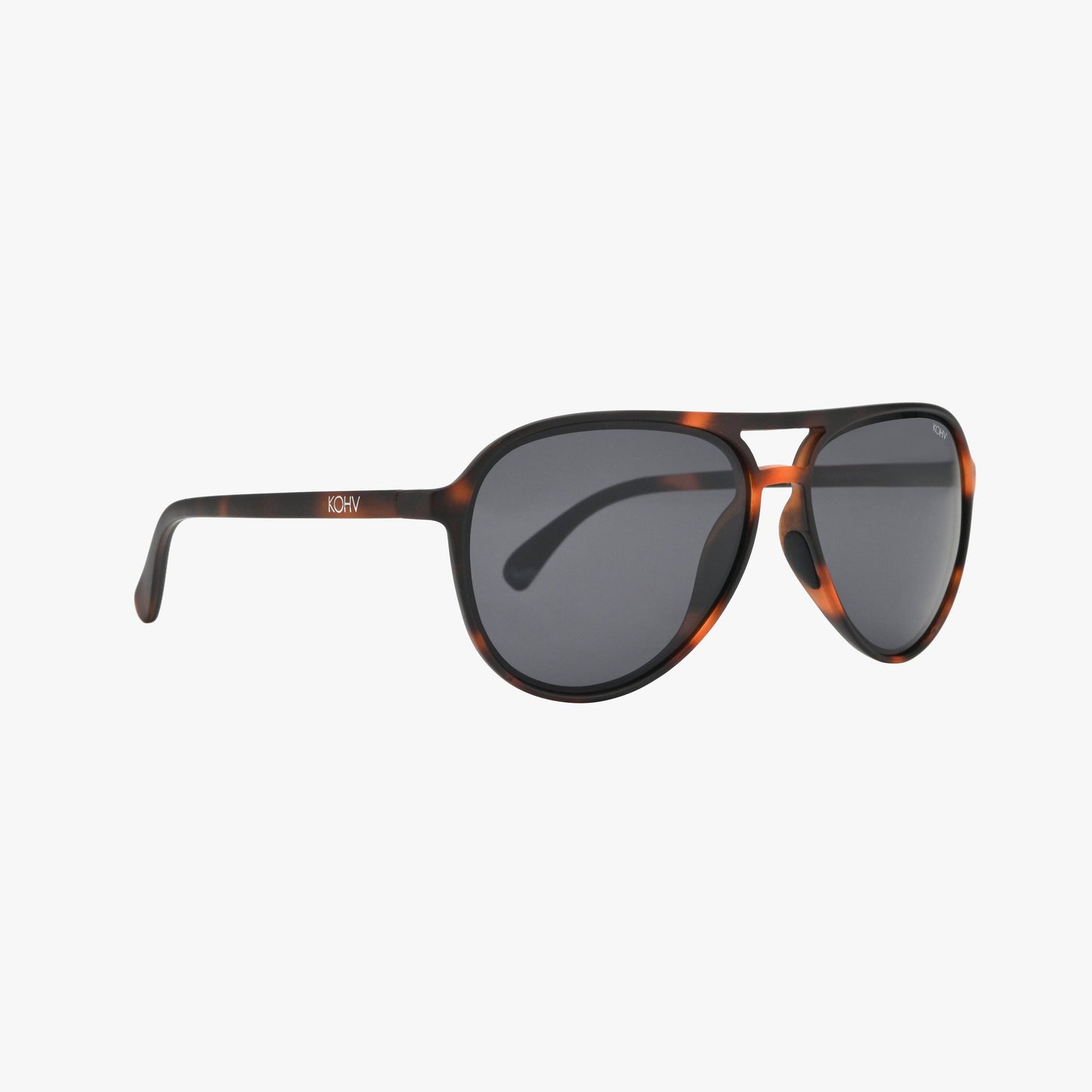 DASH TORTOISE Polarized Active Soft Aviator Sunglasses