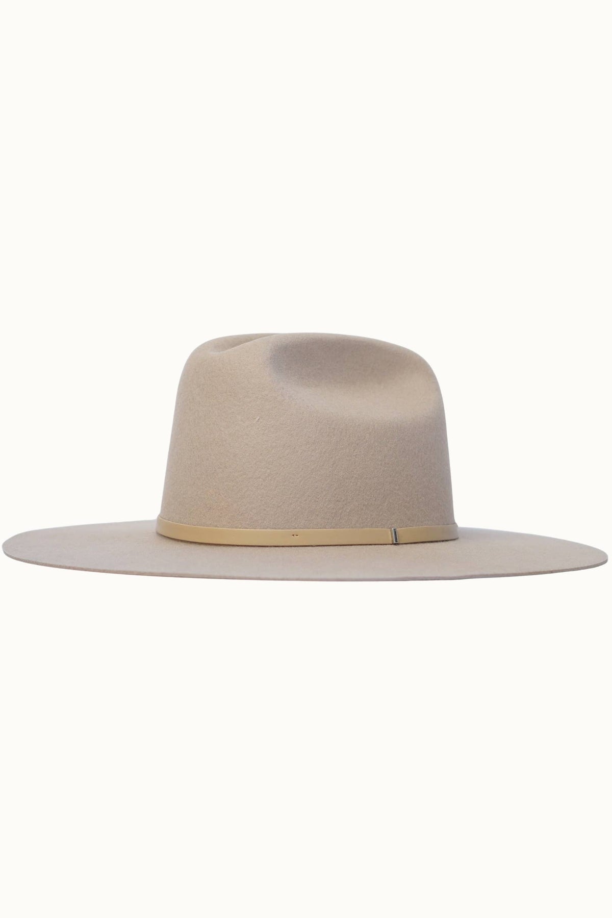 JORDYN -Wool Hat, Adjustable: Beige