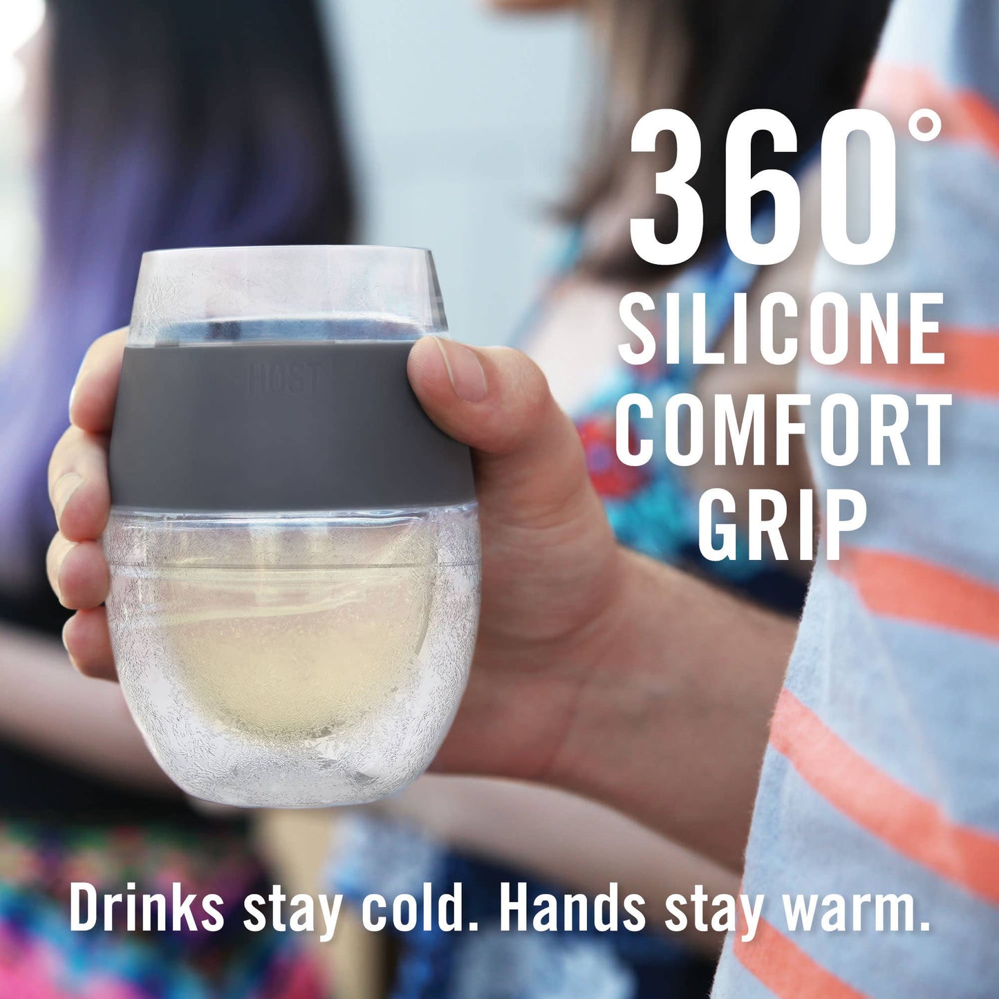 Wine Cooling Cup - Pink
