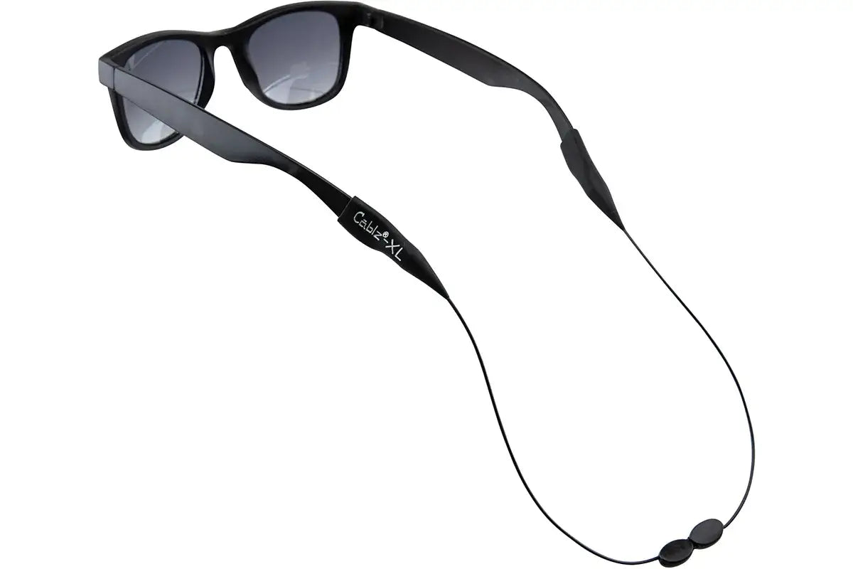 Cablz Monoz Adjustable Zipz -MonozXLBlk: Classic Black XL End / 14"