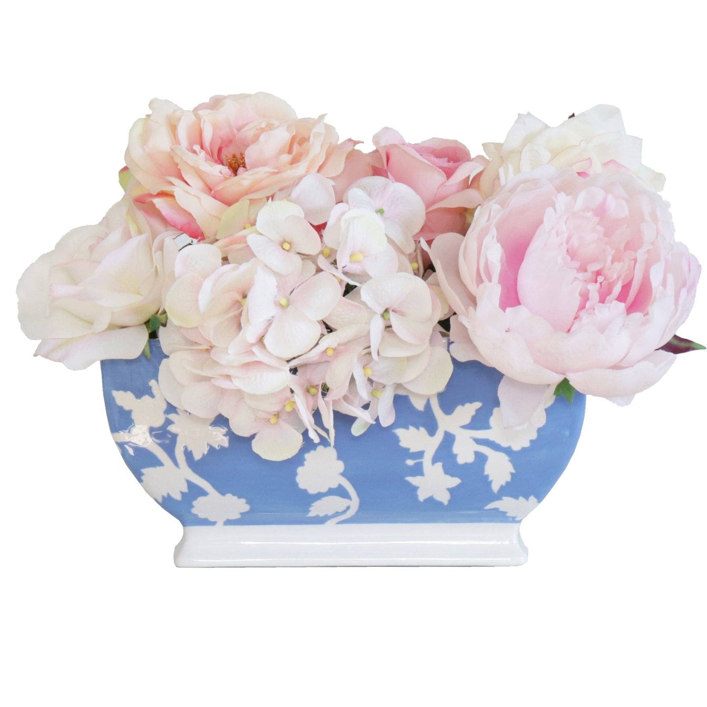 Chinoiserie Dreams Planter: Cherry Blossom Pink