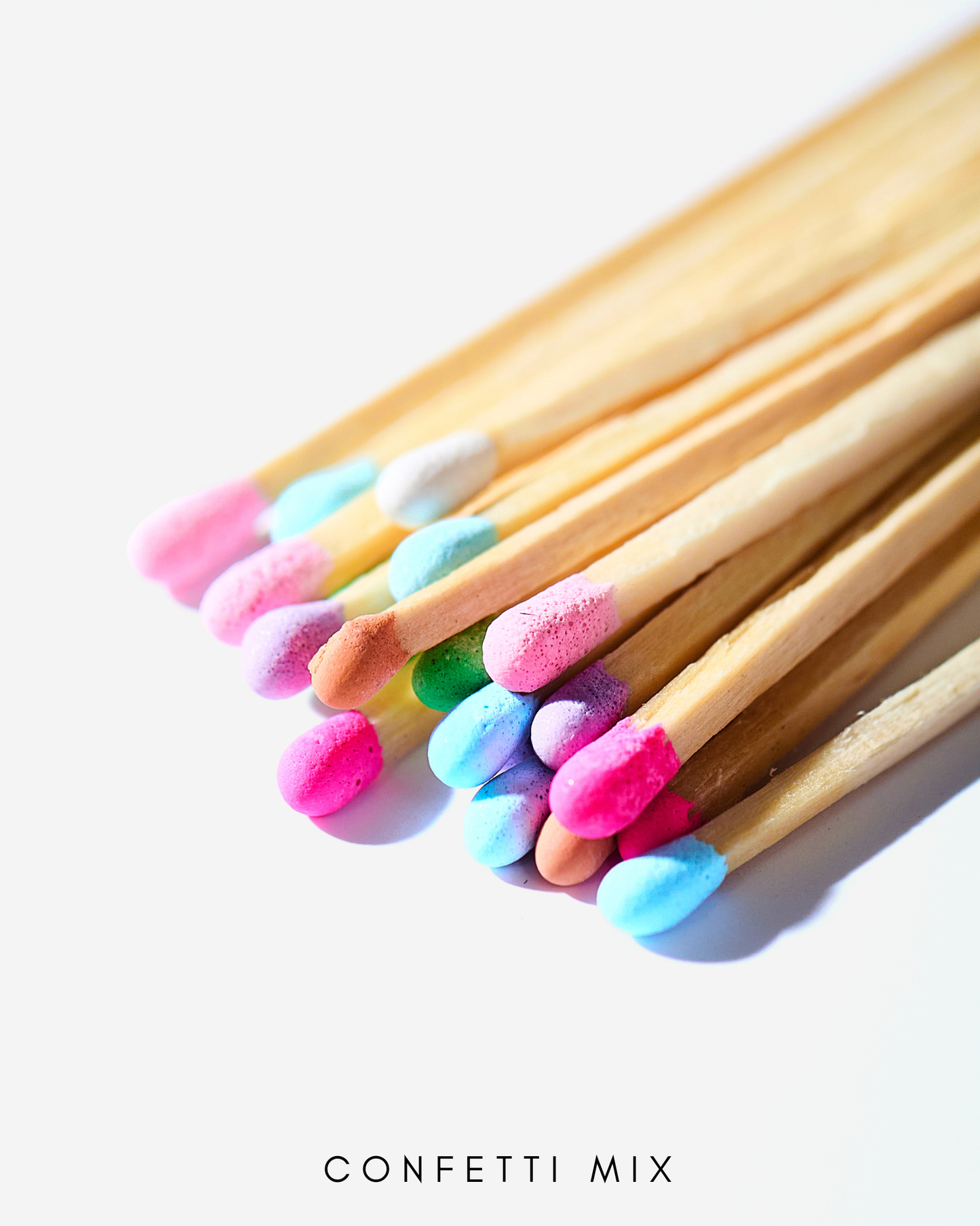 3'' Inch Match Stick Refills (140 Count): Confetti