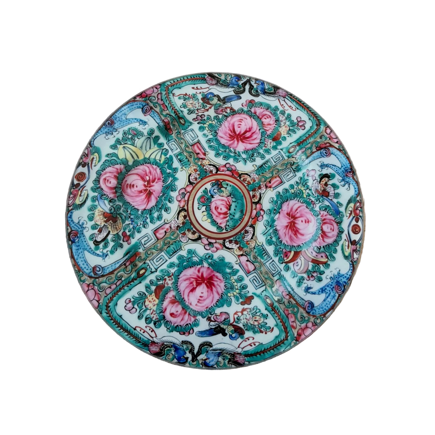 Grandmillennial China Plate Cutting Board: Rose Canton