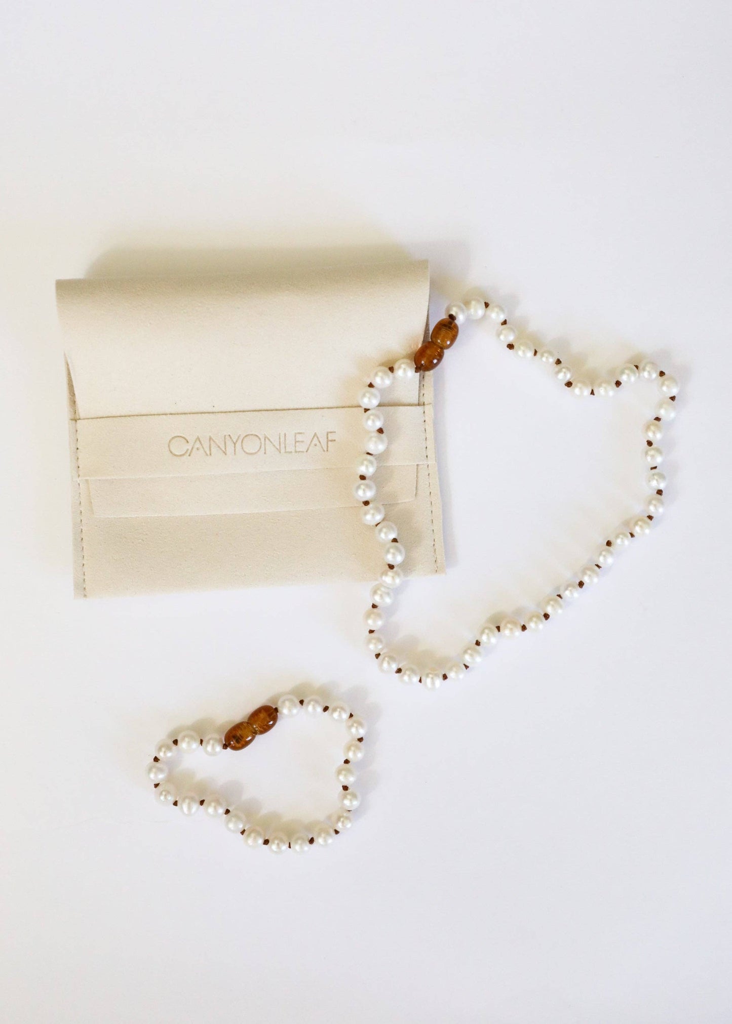 Pure Gemstone + Pearl || Anklet or Bracelet: 9.5"