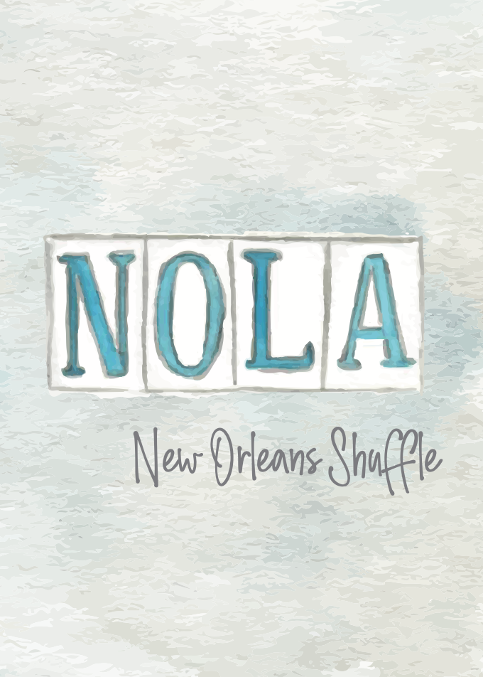 New Orleans Shuffle Playing Cards