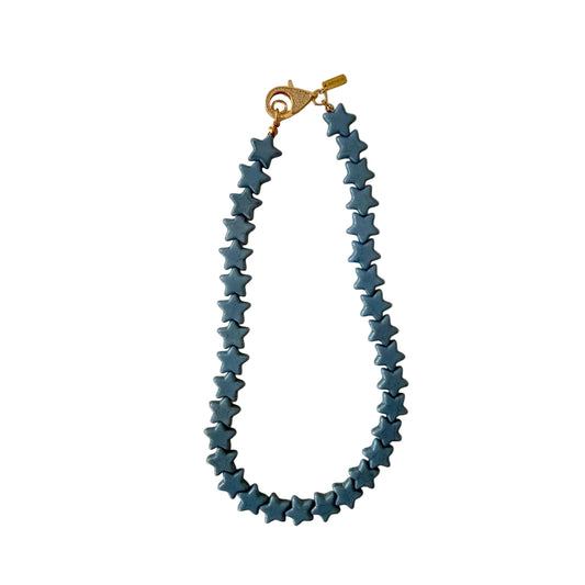 Star Necklace - Small - Dusty Blue