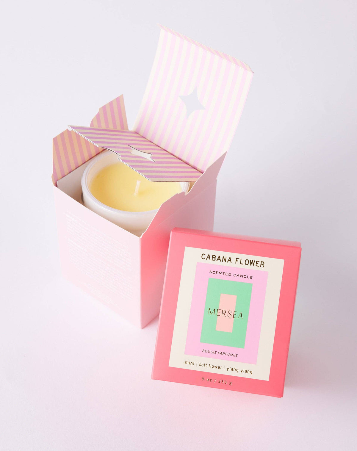 Cabana Flower Mersea Box Candle