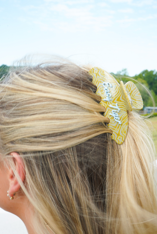 Hair Clips: Easy Tiger