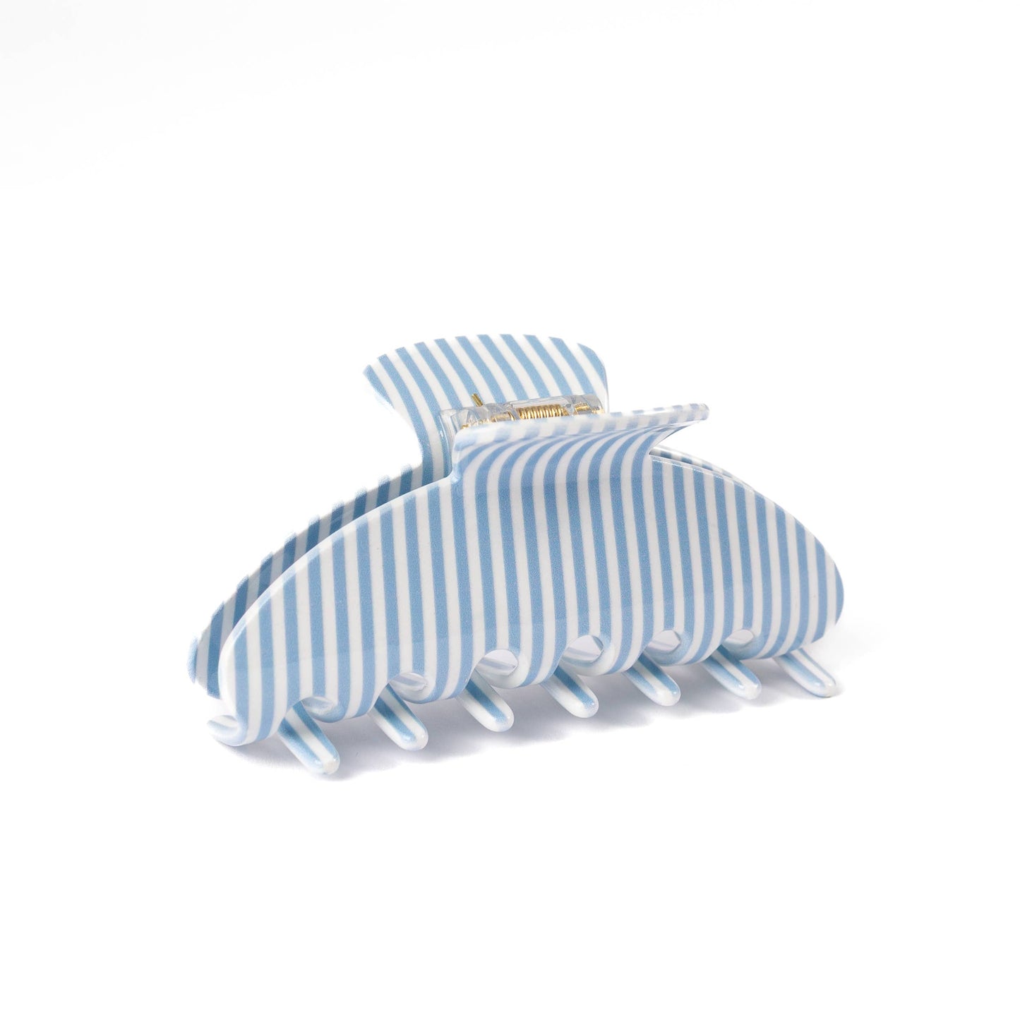 Blue Trellis Claw Clip