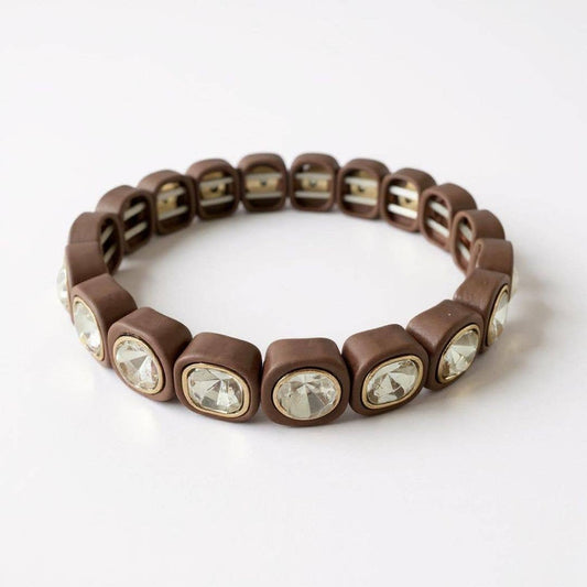 Jelly Pop Bracelet - Mocha