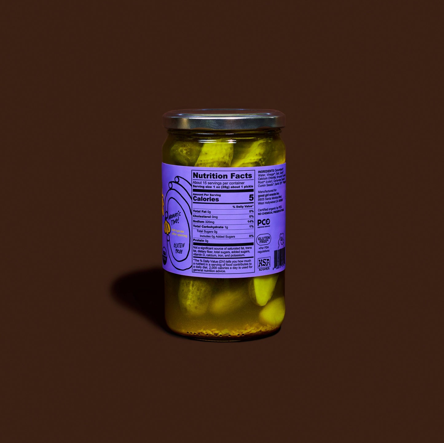 HOT GIRL PICKLES - Garlic Cumin