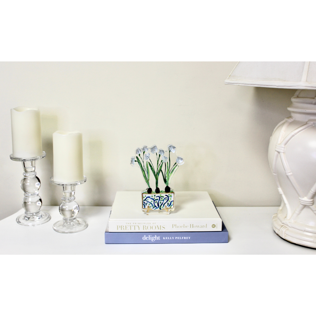 Paperwhites Acrylic Art Block