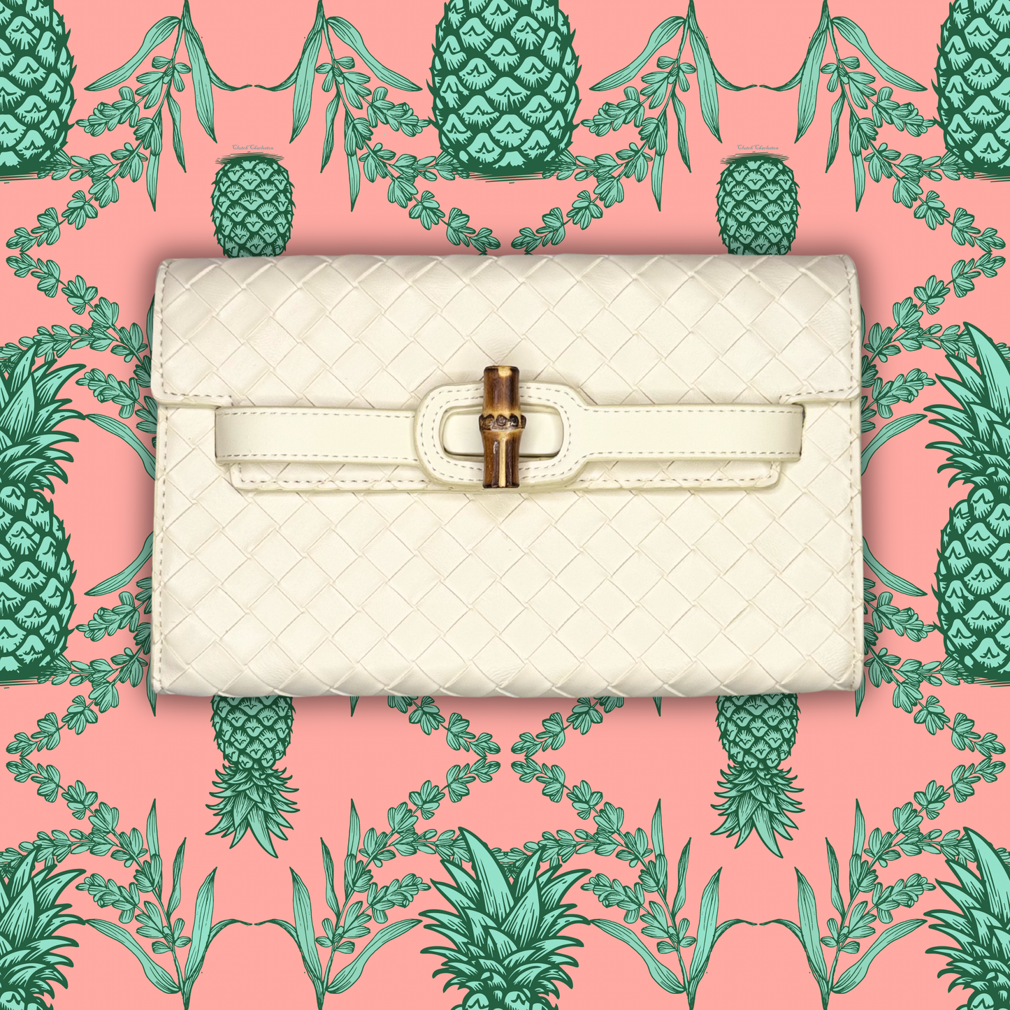 Broad Cream Clutch