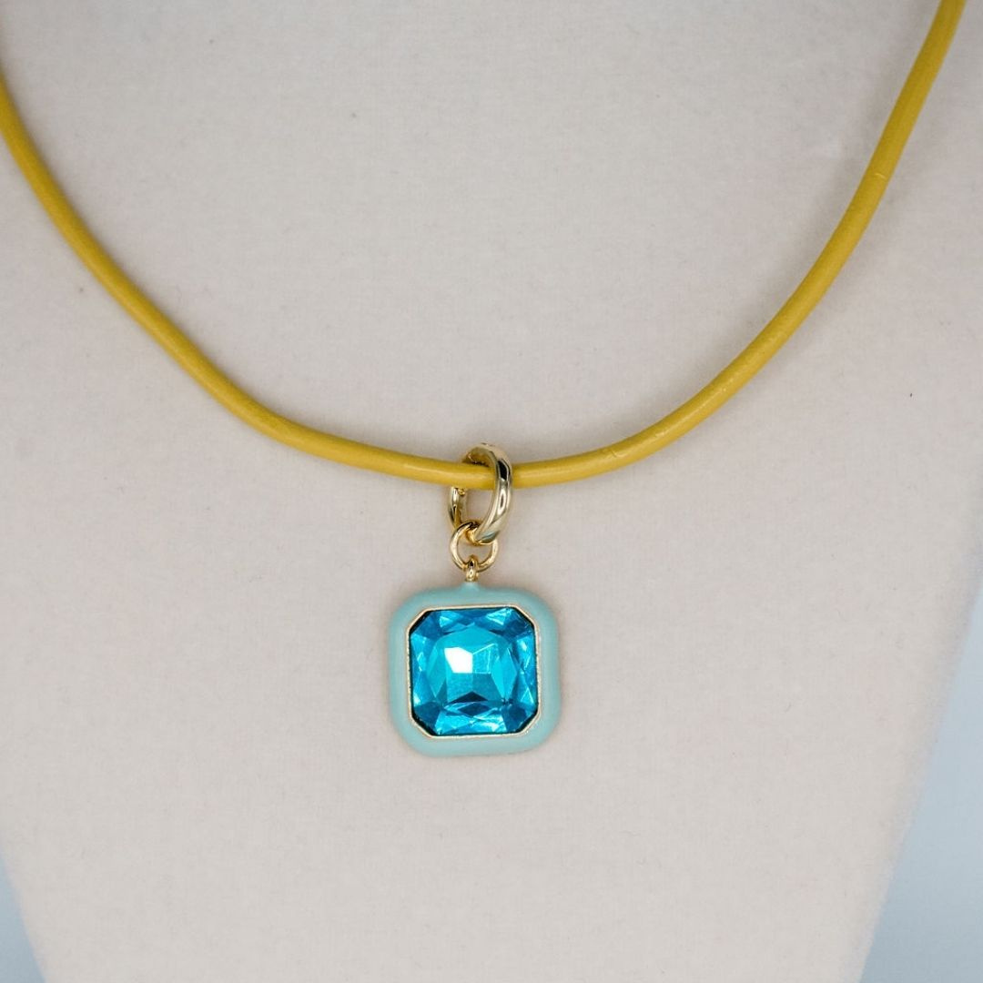 Blue Aurora Powder Blue Necklace