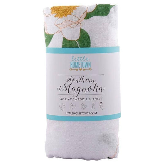 Southern Magnolia Baby Muslin Swaddle