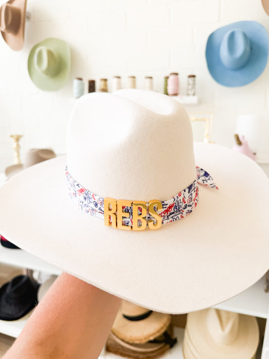 REBS wool cowboy hat