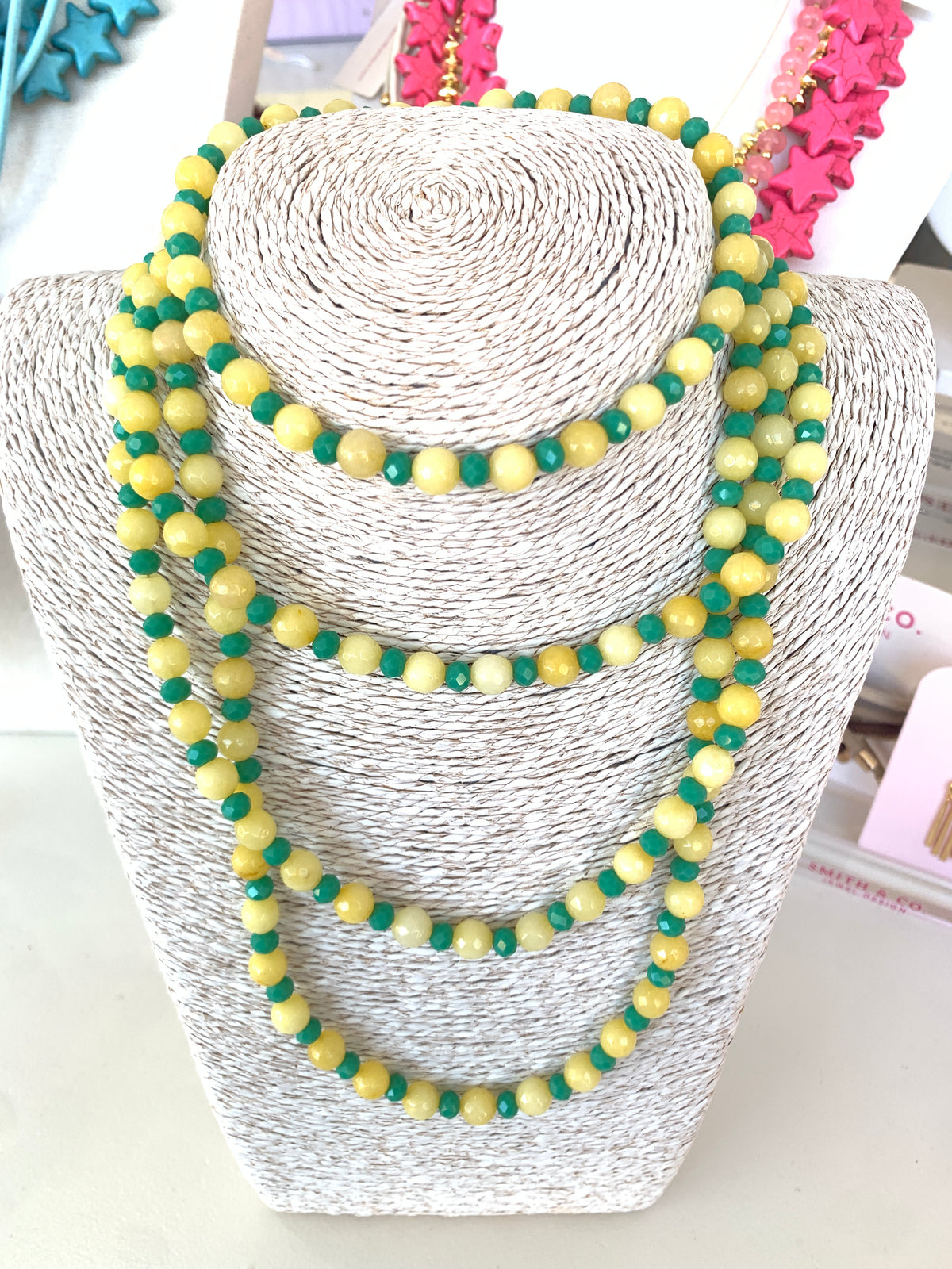 Yellow and Green Long Calypso