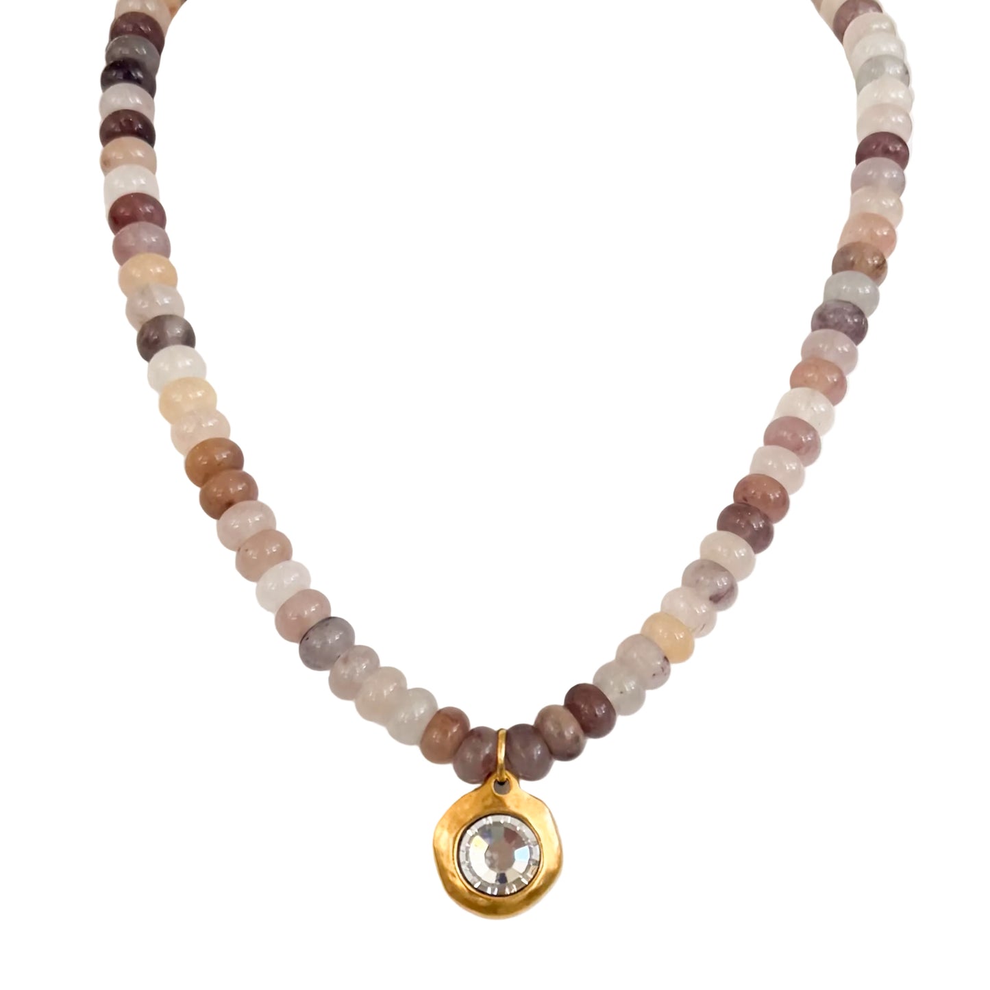 Lennon Crystal Gemstone Necklace
