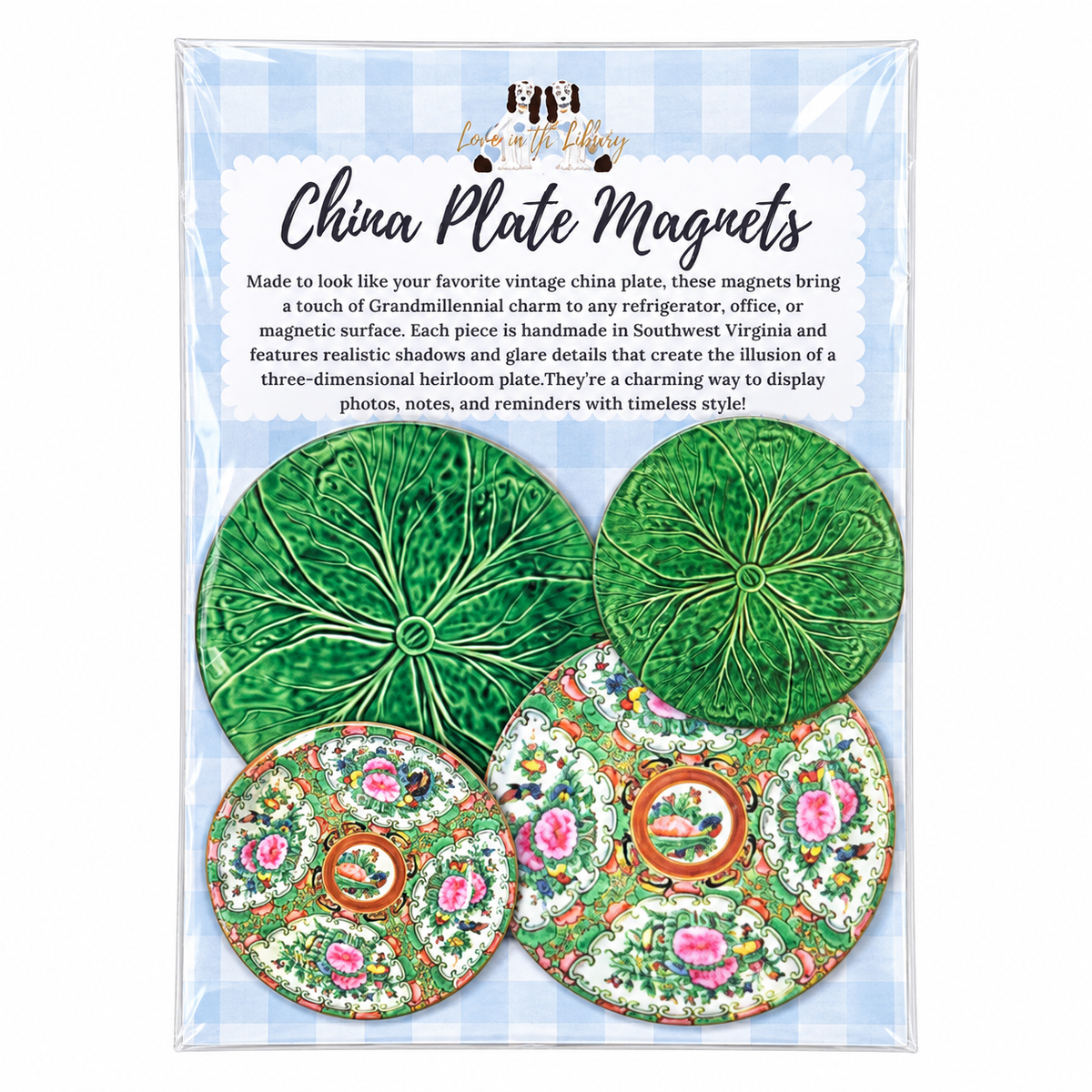 China Plate Magnet Packs